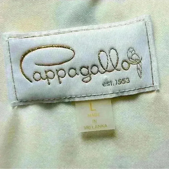 Pappagallo When Life Gives You Lemons Swing Mini Dress SZ Large Yellow White - Picture 10 of 11